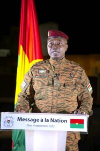 Le président Damiba